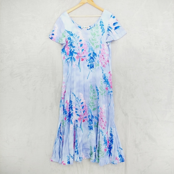 Jams World Dresses Vintage Jams World Floral Wisteria Dress W